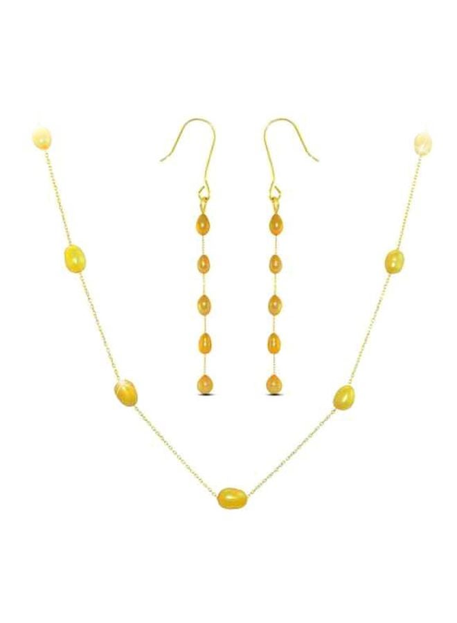 Vera Perla - Pack Of 2 18 Karat Gold Jewellery Set - Image 1