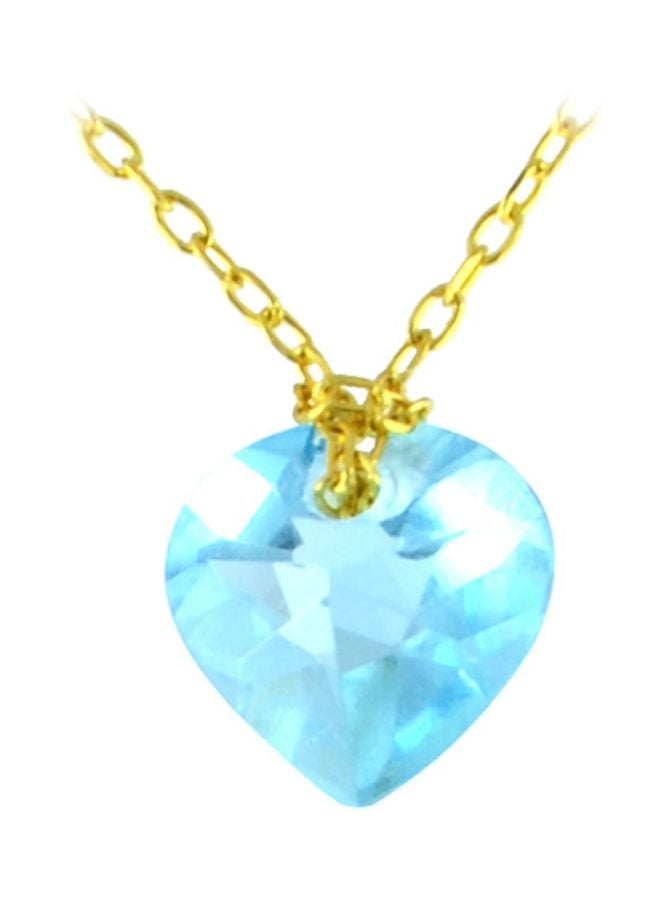Vera Perla - 18 Karat Gold Topaz Necklace - Image 1