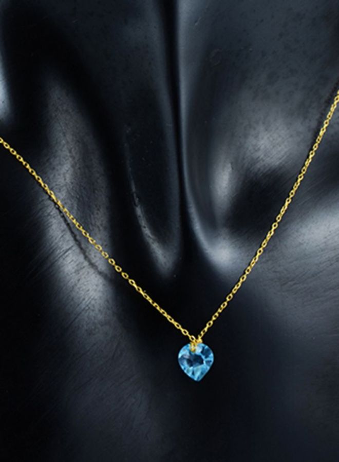 Vera Perla - 18 Karat Gold Topaz Necklace - Image 1