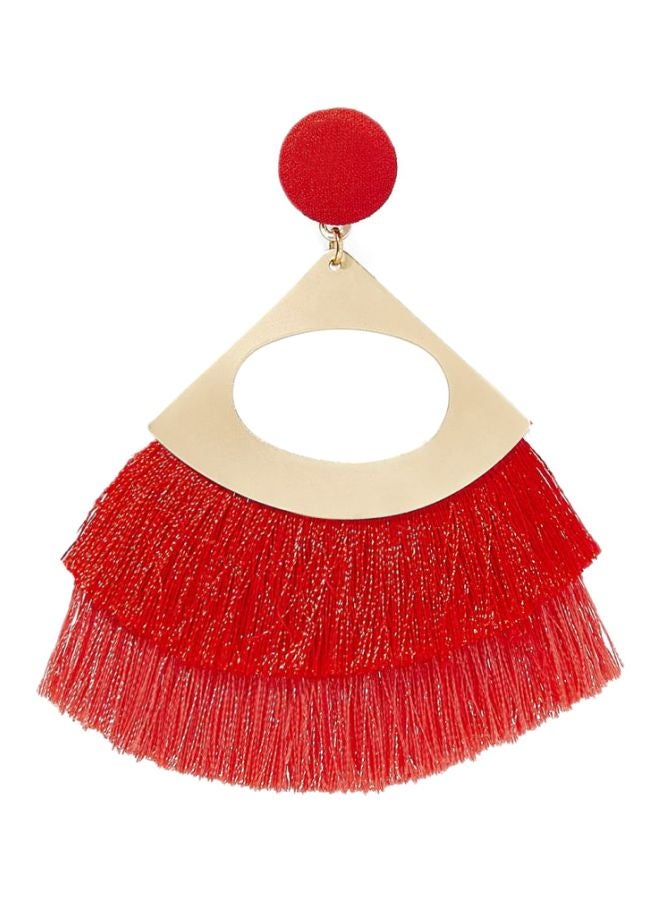 YUEJIN Layered Triangle Dangle Earrings  - Image 1