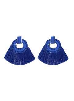 YUEJIN Hoop Design Tassel Earrings  - Image 1