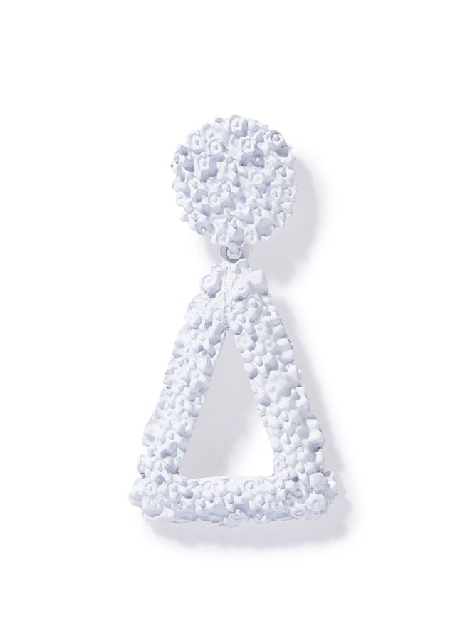 يويجين أقراط متدلية بتصميم مثلث - Image 2