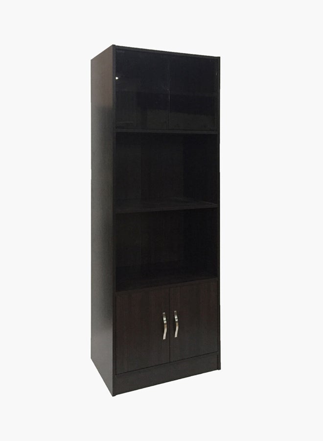 Home Box - Harvest 4-Door Kitchen Cabinet Brown 60 x 180 x 40cm - Image 1