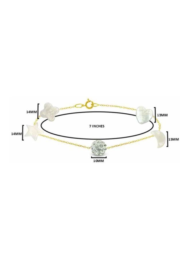 Vera Perla - 10 Karat Gold Chain Bracelet - Image 1
