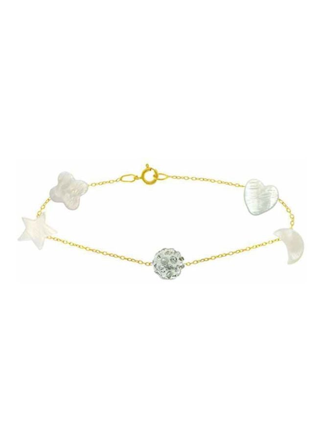 Vera Perla - 10 Karat Gold Chain Bracelet - Image 1