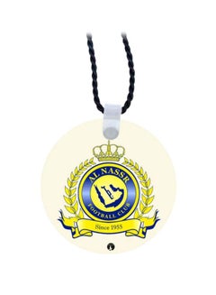 Al-Nassr Football Club Wooden Pendant