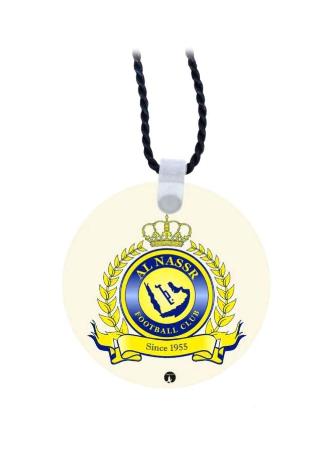BP - Al-Nassr Football Club Wooden Pendant - Image 1