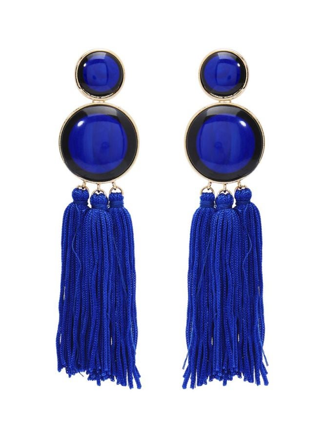 YUEJIN Trio Tassel Earrings - Image 1
