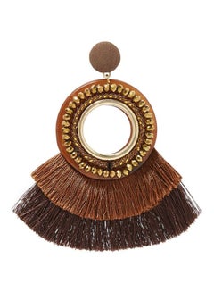 YUEJIN 2 Layer Tassel Earrings  - Image 2