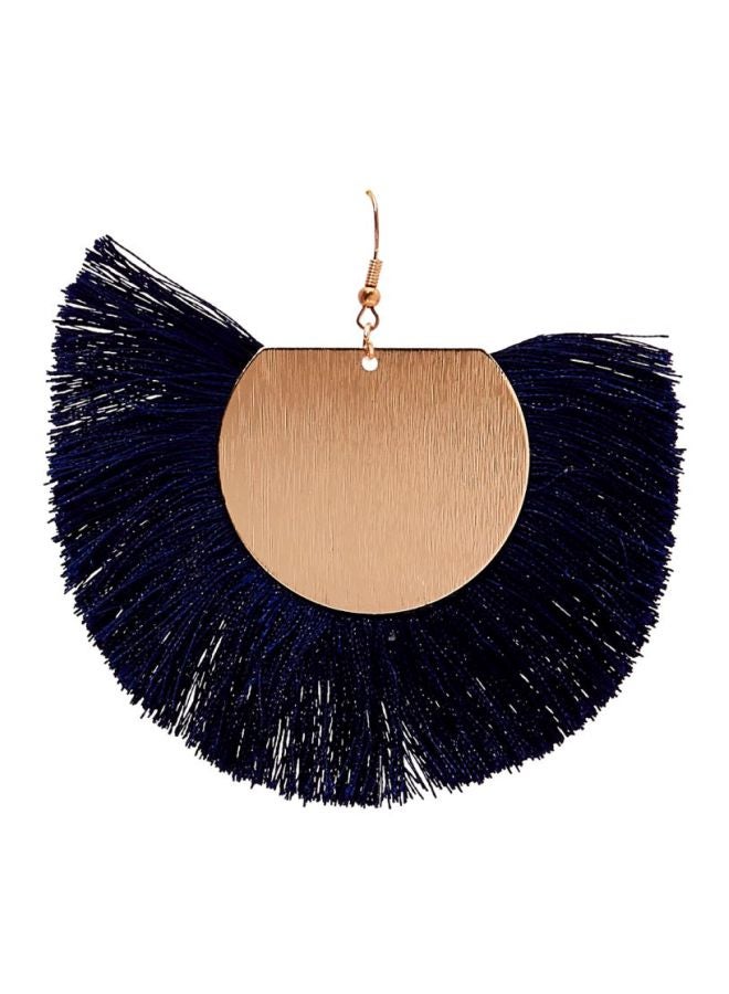YUEJIN Gold Plated Tassel Earrings - Image 2