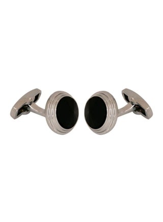 Round Metal Cufflinks - v1598258609/N30715945A_1
