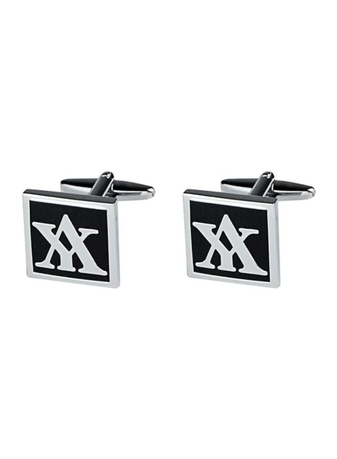 Alyashmac - Rectangular Brass Cufflinks - Image 1