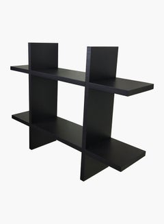 Home Box Hashtag Shaped Shelf Black 45.5x4.5x10cm  - Image 3