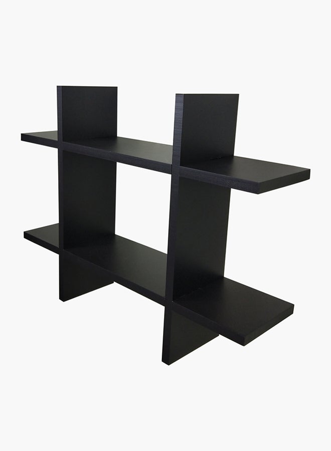 هوم بوكس رف على شكل رمز هاشتاغ أسود 45.5x4.5x10سم - Image 3