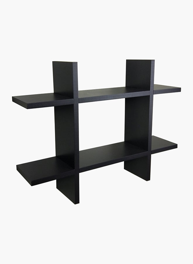 هوم بوكس رف على شكل رمز هاشتاغ أسود 45.5x4.5x10سم - Image 2