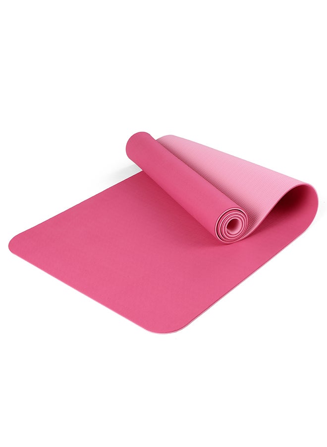 Generic Portable Double Yoga Mat With Carrying Strap And Storage Bag  - Image 1