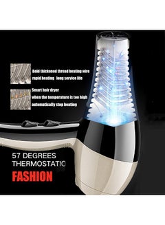 Sunhome 3-Piece Professional Hair Dryer Set ,1800W Black/Gold  - Image 5
