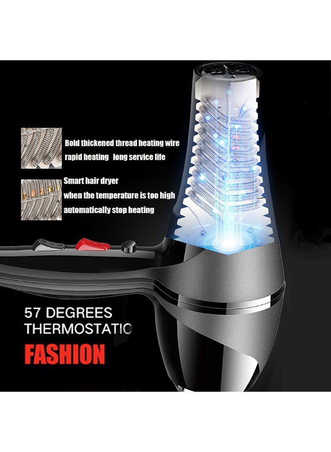 7-Piece Professional Hair Dryer Set，2300W Black - v1598260970/N19754154A_3