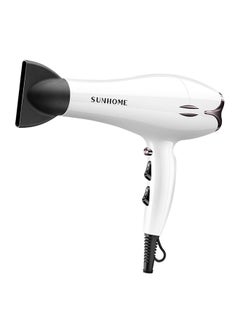 Sunhome 12-Piece Professional Hair Dryer Set White/Black  - Image 5