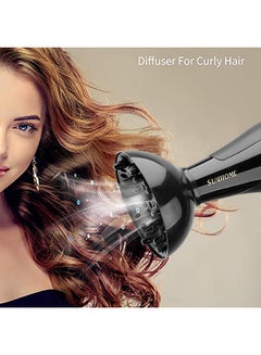 Sunhome 7-Piece Professional Hair Dryer Set, 2200W Black/Gold 250ml  - Image 4