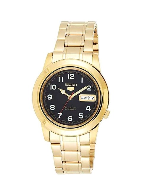 Men's Series 5 Automatic Black Dial Watch SNKK40J1