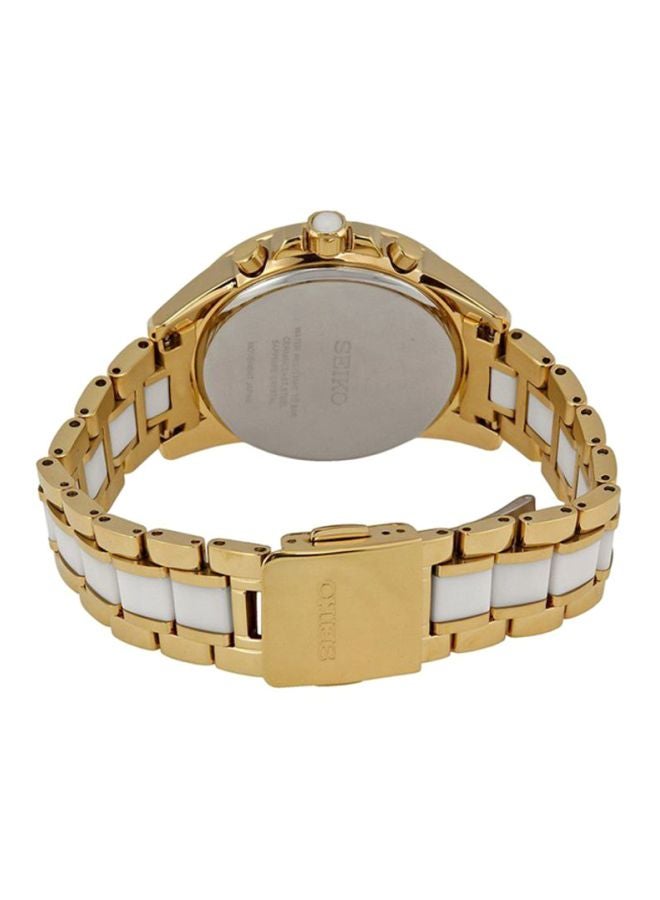 Seiko - women Sportura Chronograph Watch SNDX02P1 - Image 1