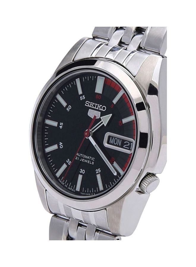 Men's Series 5 Automatic Black Dial Wrist Watch SNK375J1 - v1598264706/N11086499A_3