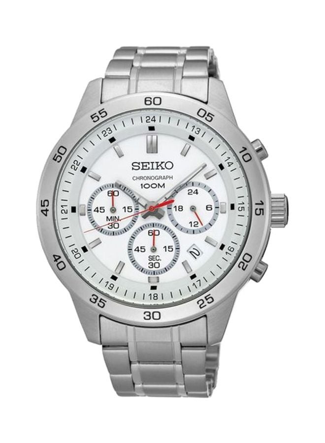 سيكو ساعة يد كرونوغراف مقاومة للماء طراز SKS515P1 men - Image 1