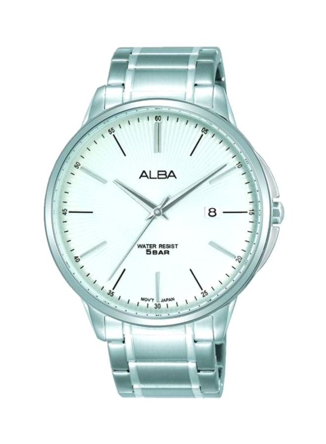 ألبا ساعة يد بعقارب مقاومة للماء طراز AS9G35X1 men - Image 1