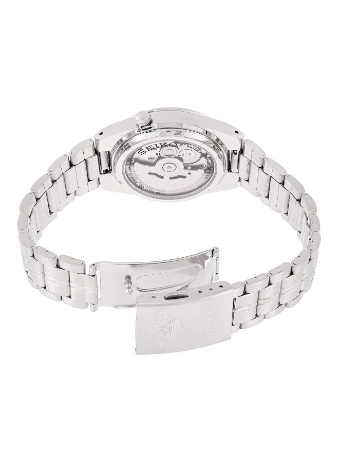 Seiko - men Round Shape Stainless Steel Analog Wrist Watch 35 mm - Silver - SNK563J1 - Image 1