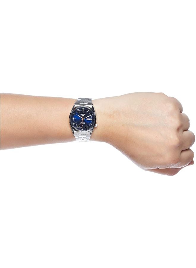 Seiko - men Round Shape Stainless Steel Analog Wrist Watch 35 mm - Silver - SNK563J1 - Image 1