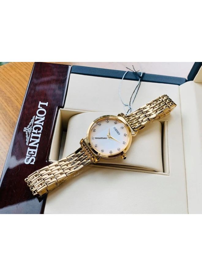 Seiko - Women's Water Resistant Analog Watch SFQ802P1 - Image 1