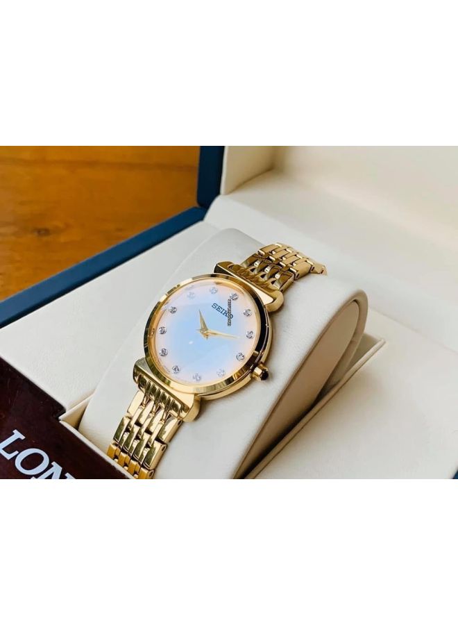 Seiko - Women's Water Resistant Analog Watch SFQ802P1 - Image 1