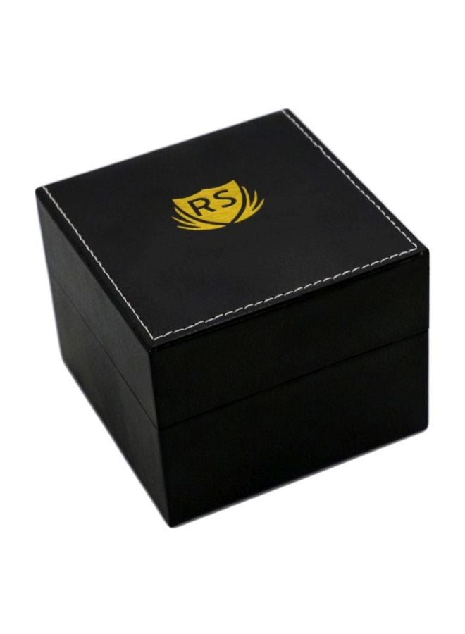 آر إس ساعة يد بعقارب وسوار من الجلد طراز 2013276 men - Image 2