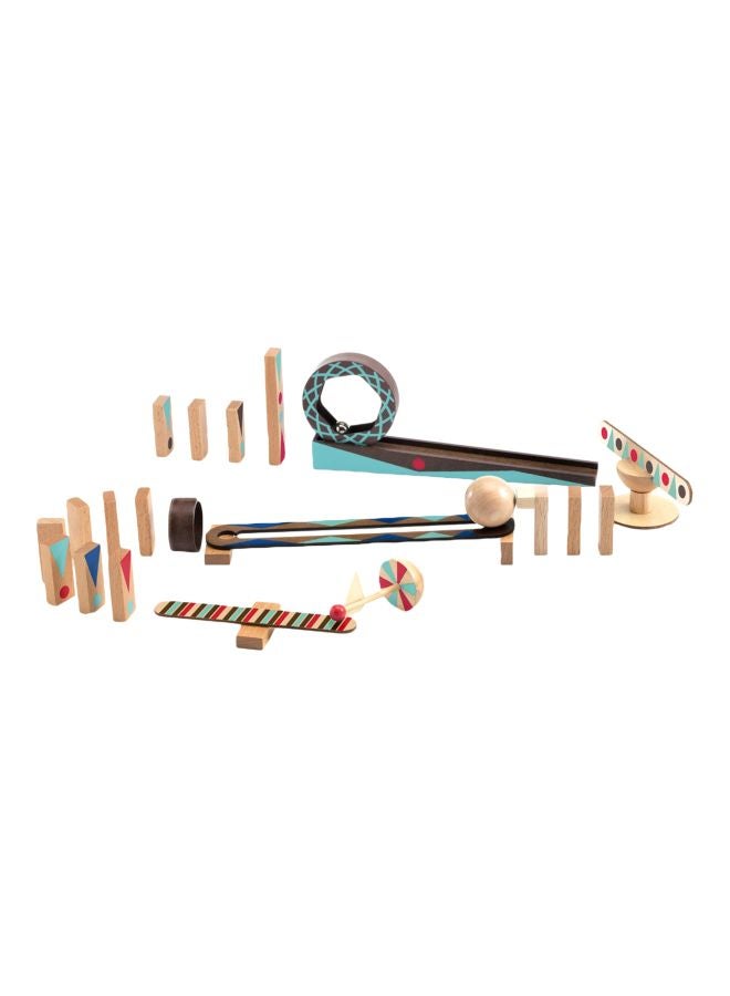 DJECO 25-Piece Zig And Go Action Reaction Toy DJ05640  - Image 1