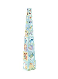 DJECO 10-Piece Baby Bloki Stacking Blocks DJ06103  - Image 3