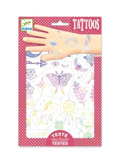 Pack Of 2 Lucky Charms Tattoo Sheet DJ09596 21x14cm - v1598267107/N39906887A_2