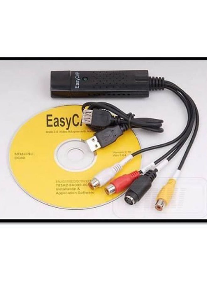 Easycap 4-Ports USB Audio And Video Adapter Black/Yellow/Red - Image 3
