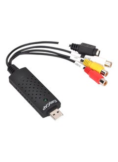 Easycap 4 Channel Video Audio Adapter Black/Yellow/Red  - Image 1