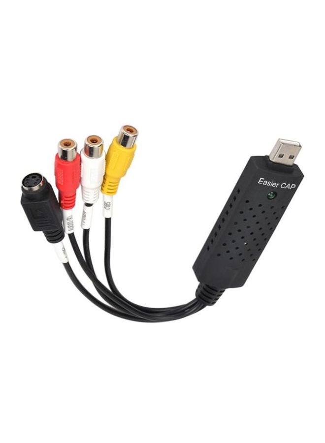 Easycap 4 Channel Video Audio Adapter Black/Yellow/Red - Image 2