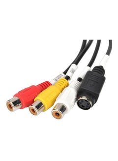 Easycap 4 Channel Video Audio Adapter Black/Yellow/Red  - Image 4