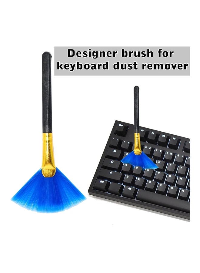 Handboss - 3-Piece Clean Pro Multi-Purpose LCD Cleaning Kit Blue/Black/Gold - Image 1