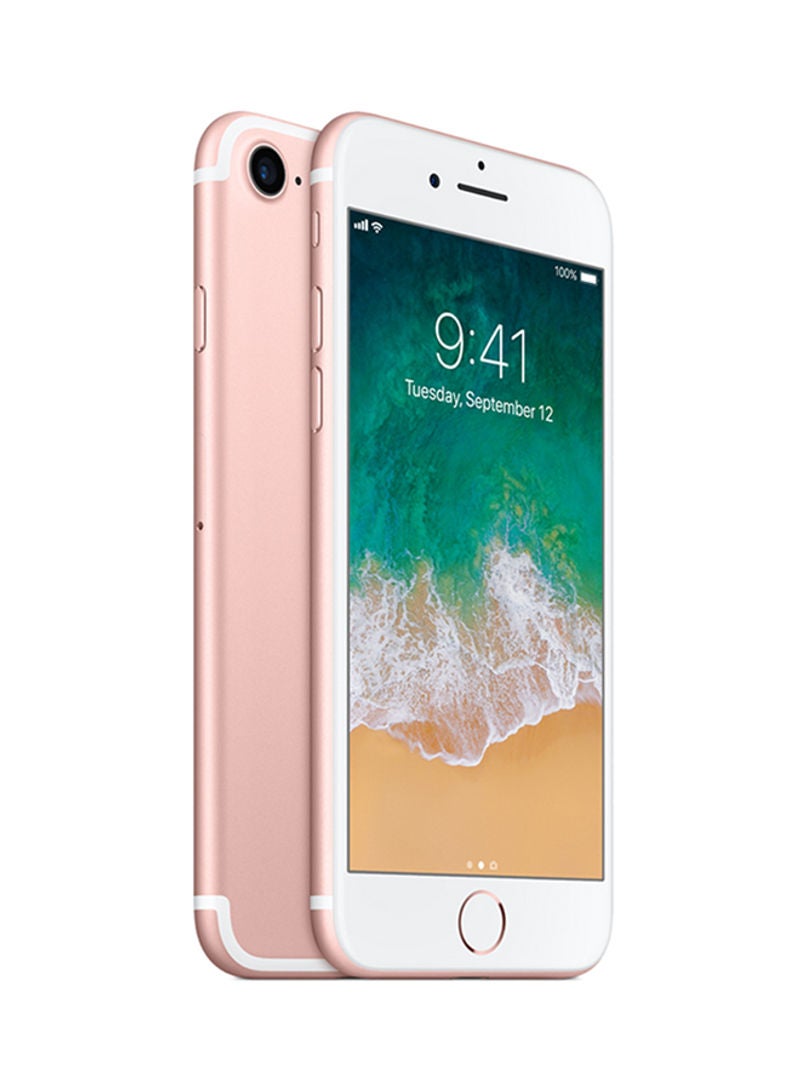 Apple - Refurbished - iPhone 7 128GB Rose Gold 4G With Facetime - International Version - Image 1