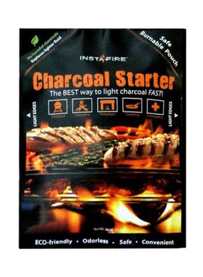 INSTAFIRE 3-Pack Briquette Charcoal Starter Black 18x18x7cm - Image 2