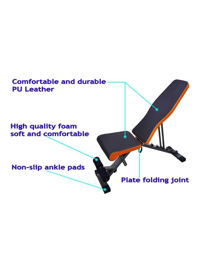 Adult Multi-Function Adjustable Weight Bench 10kg 10kg - v1598273537/N39908445A_2