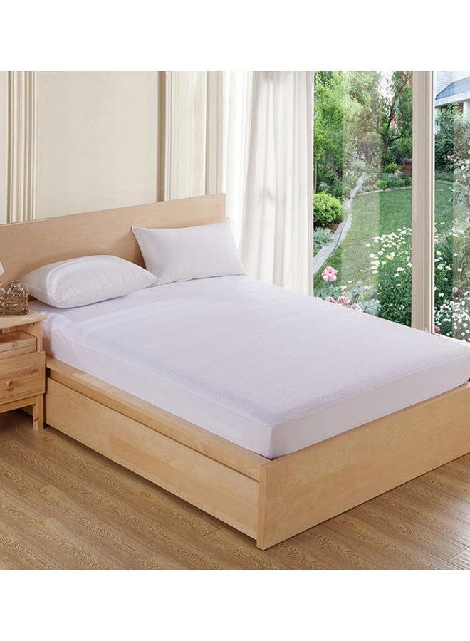 Banotex Waterproof Mattress Cover Cotton White 140x200cm - Image 1