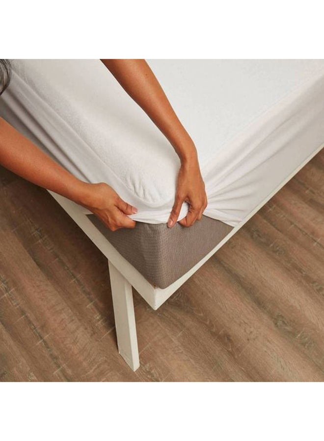 Banotex Waterproof Mattress Cover Cotton White 180x200cm - Image 3