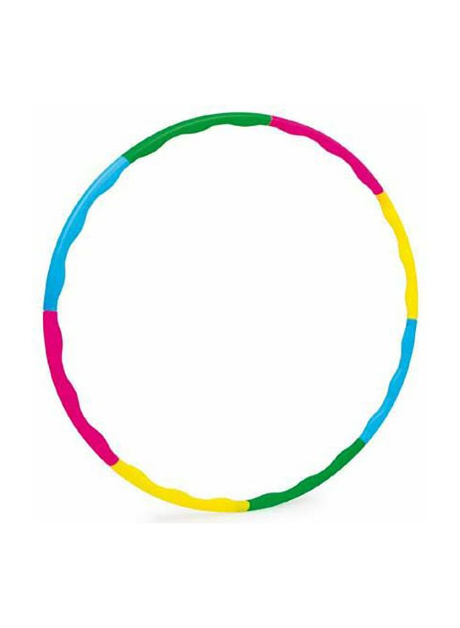 Generic 8-Piece Hula Hoop Ring Set Multicolor 