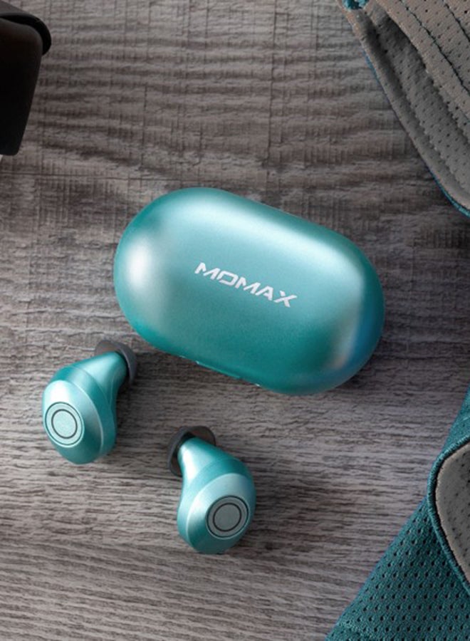 Momax - Pills In-Ear Earbuds With Charging Case Blue - Image 1