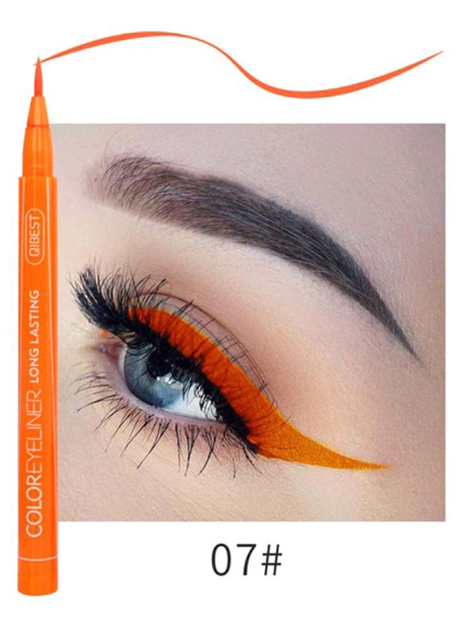 QiBest Color Eye Liner 07 Orange - Image 2